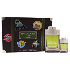 Bvlgari Bvlgari Man Wood Essence For Men - 2 Pc Gift Set 90ml/3.4oz Eau De Parfum Spray 0.5oz Eau De Parfum Spray 90ml/3.4oz