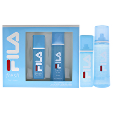 Fila Fila Fresh For Men - 2 Pc Gift Set 90ml/3.4oz Eau De Toilette Spray 240ml/8.4oz Body Spray 90ml/3.4oz