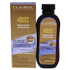 Clairol Soy 4 Plex Liquicolor Permanent Hair Color - 40d Very Light Cool Neutral Blonde For Unisex 60ml/2oz