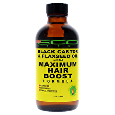Ecoco Eco Style Maximum Hair Growth Oil - Black Castor And Flaxseed For Unisex 120ml/4oz