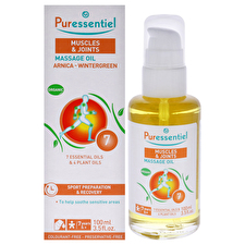 Puressentiel Muscle Relaxing Organic Massage Oil - Arnica And Wintergreen For Unisex 90ml/3.5oz