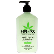 Hempz Exotic Green Tea And Asian Pear Herbal Body Moisturizer For Unisex 500ml/17oz