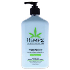 Hempz Triple Moisture Herbal Whipped Body Creme For Unisex 500ml/17oz