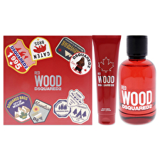 Dsquared 2 Set Dsquared 2: Red Wood Eau De Toilette For Women 100ml & Red Wood Body Lotion 150ml