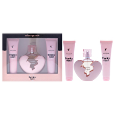 Ariana Grande Thank U Next For Women - 3 Pc 90ml/3.4oz Eau De Parfum Spray 90ml/3.4oz Body Souffle 90ml/3.4oz Bath And Shower Gel 90ml/3.4oz