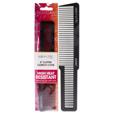 SalonChic Flat Top Clipper Carbon Comb High Heat Resistant 8 By Salonchic For Unisex 1pc