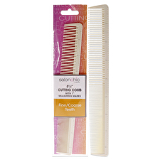 SalonChic Cutting Comb W-1 Measuring Marks High Heat Resistant 8.5 - Fine-coarse Teeth By Salonchic For Unisex 1pc