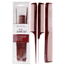SalonChic Salonchic Comb Set By Salonchic For Unisex 3pc