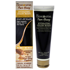 Creme of Nature Pure Honey Hydrating Color Boost Semi-permanent Hair Color - Silky Jet Black By Creme Of Nature For Unisex 90ml/3oz