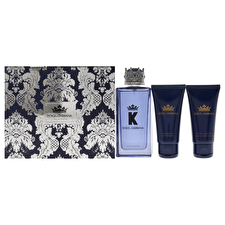 Dolce & Gabbana Set Dolce & Gabbana: K By Dolce Gabbana Eau De Parfum For Men 100ml & K By Dolce Gabbana Cleansing Shower Gel For All Skin Types 50ml & K By Dolce Gabbana Moisturization After-shave Balm 50ml