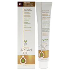 One n Only Argan Oil Permanent Color Cream - 4c Medium Copper Brown By One N Only For Unisex 90ml/3oz