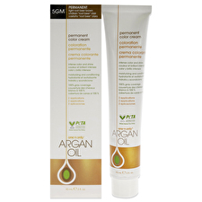 One n Only Argan Oil Permanent Color Cream - 5gm Light Root Beer Brown By One N Only For Unisex 90ml/3oz