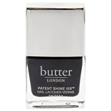 Butter London Patent Shine 10x Nail Lacquer - Union Jack Black For Women 0.4oz
