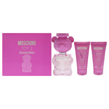 Moschino Toy 2 Bubble Gum Gift Set Eau De Toilette 50ml Body Lotion 50ml And Shower Gel 50ml 50ml