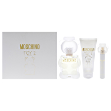 Moschino Moschino Toy 2 For Women - 3 Pc Gift Set 90ml/3.4oz Eau De Parfum Spray 0.3oz Eau De Parfum Spray 90ml/3.4oz Body Lotion 90ml/3.4oz