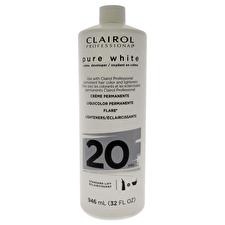 Clairol Pure White 20 Volume Creme Developer For Unisex 946ml/32oz