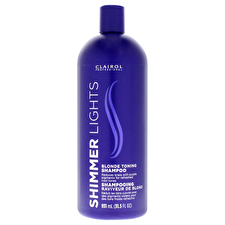 Clairol Shimmer Lights Blonde And Silver Shampoo For Unisex 920ml/31.5oz