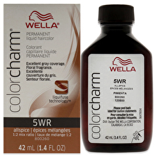 Wella Color Charm Permanent Liquid Hair Color - 5wr Allspice For Unisex 30ml/1.42oz