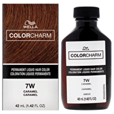 Wella Color Charm Permanent Liquid Hair Color - 7w Caramel For Unisex 30ml/1.42oz