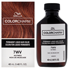 Wella Color Charm Permanent Liquid Hair Color - 7wv Nutmeg For Unisex 30ml/1.42oz