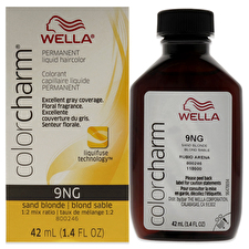 Wella Color Charm Permanent Liquid Hair Color - 9ng Sand Blonde For Unisex 30ml/1.42oz