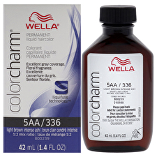 Wella Color Charm Permanent Liquid Hair Color - 336 5aa Light Drab Brown For Unisex 30ml/1.42oz