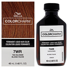 Wella Color Charm Permanent Liquid Hair Color - 7wr Tan Blonde For Unisex 30ml/1.42oz