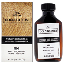 Wella Color Charm Permanent Liquid Hair Color - 9n Very Light Blonde For Unisex 30ml/1.42oz