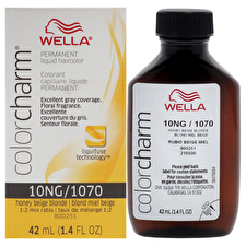 Wella Color Charm Permanent Liquid Hair Color - 1070 10ng Honey Beige Blonde For Unisex 30ml/1.42oz