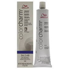 Wella Color Charm Permanent Hair Color Gel - 148 3a Dark Ash Brown For Unisex 60ml/2oz