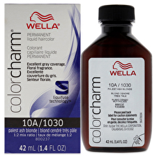 Wella Color Charm Permanent Liquid Hair Color - 10a Palest Ash Blonde For Unisex 30ml/1.42oz