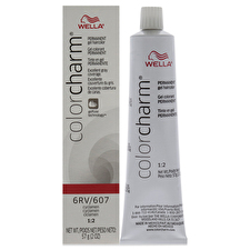 Wella Color Charm Permanent Hair Color Gel - 6rv 607 Cyclamen For Unisex 60ml/2oz