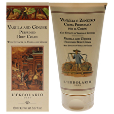 LErbolario Perfumed Body Cream - Vanilla And Ginger By Lerbolario For Unisex 150ml/5.07oz