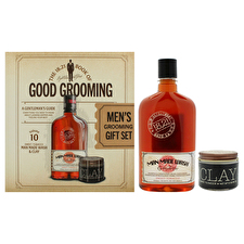 18.21 Man Made Book Of Good Grooming Volume 10 Set - Sweet Tobacco For Men - 2 Pc 532ml/18oz Man Made Wash 3-in-1 Shampoo Conditioner And Body Wash 60ml/2oz Clay 532ml/18oz