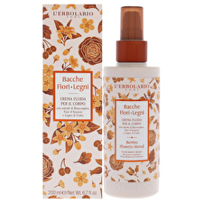 LErbolario Fluid Body Cream - Berries Flowers Wood By Lerbolario For Unisex 180ml/6.7oz