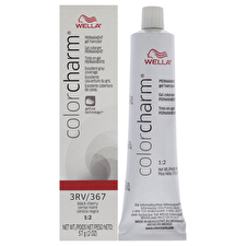 Wella Color Charm Permanent Hair Color Gel - 3rv 367 Black Cherry For Unisex 60ml/2oz