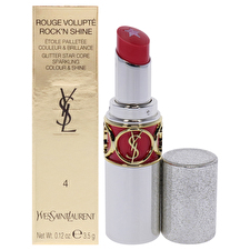 Yves Saint Laurent Rouge Volupte Rockn Shine Lipstick - 04 Rock Band Pink For Women 0.12oz