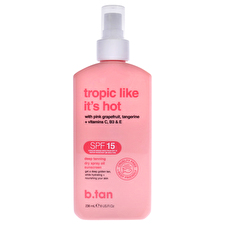 B.Tan Tropic Like Its Hot Spf 15 By B.tan For Unisex 240ml/8oz