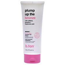 b.tan plump up the bronze - tan to deep everyday glow lotion - 236ml