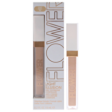 Flower Beauty Light Illusion Full Coverage Concealer - M0 Sand For Women 0.2oz