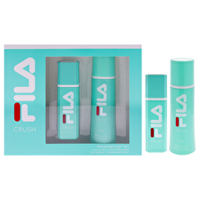 Fila Fila Crush For Unisex - 2 Pc Gift Set 90ml/3.4oz Eau De Parfum Spray 240ml/8.4oz Body Spray 90ml/3.4oz