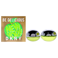 Donna Karan Dkny Be Delicious For Women - 2 Pc Gift Set 90ml/3.4oz Eau De Parfum Spray 30ml/1oz Eau De Parfum Spray 90ml/3.4oz