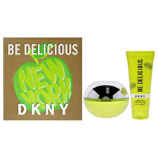Donna Karan Dkny Be Delicious For Women - 2 Pc Gift Set 90ml/3.4oz Eau De Parfum Spray 90ml/3.4oz Body Lotion 90ml/3.4oz
