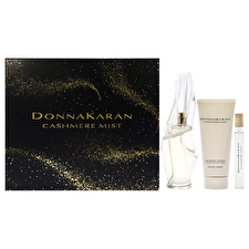 Donna Karan Cashmere Mist For Women - 3 Pc Gift Set 90ml/3.4oz Eau De Parfum Spray 0.34oz Eau De Parfum Spray 90ml/3.4oz Body Lotion 90ml/3.4oz