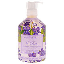 LErbolario Hand And Body Cleanser - Accordo Viola By Lerbolario For Unisex 473ml/16.5oz