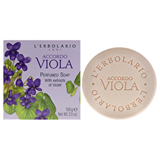 LErbolario Perfumed Soap - Accordo Viola By Lerbolario For Unisex 90ml/3.5oz