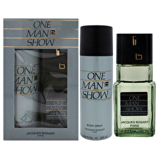 Jacques Bogart One Man Show For Men - 2 Pc Gift Set 90ml/3.3oz Eau De Toilette Spray 180ml/6.6oz Body Spray 90ml/3.3oz