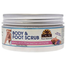 Okay Body And Foot Scrub Himalayan Pink Salt - Lavender For Unisex 200ml/7.25oz