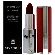 Givenchy Le Rouge Sheer Velvet Matte Lipstick - 37 Rouge Graine For Women 0.12oz