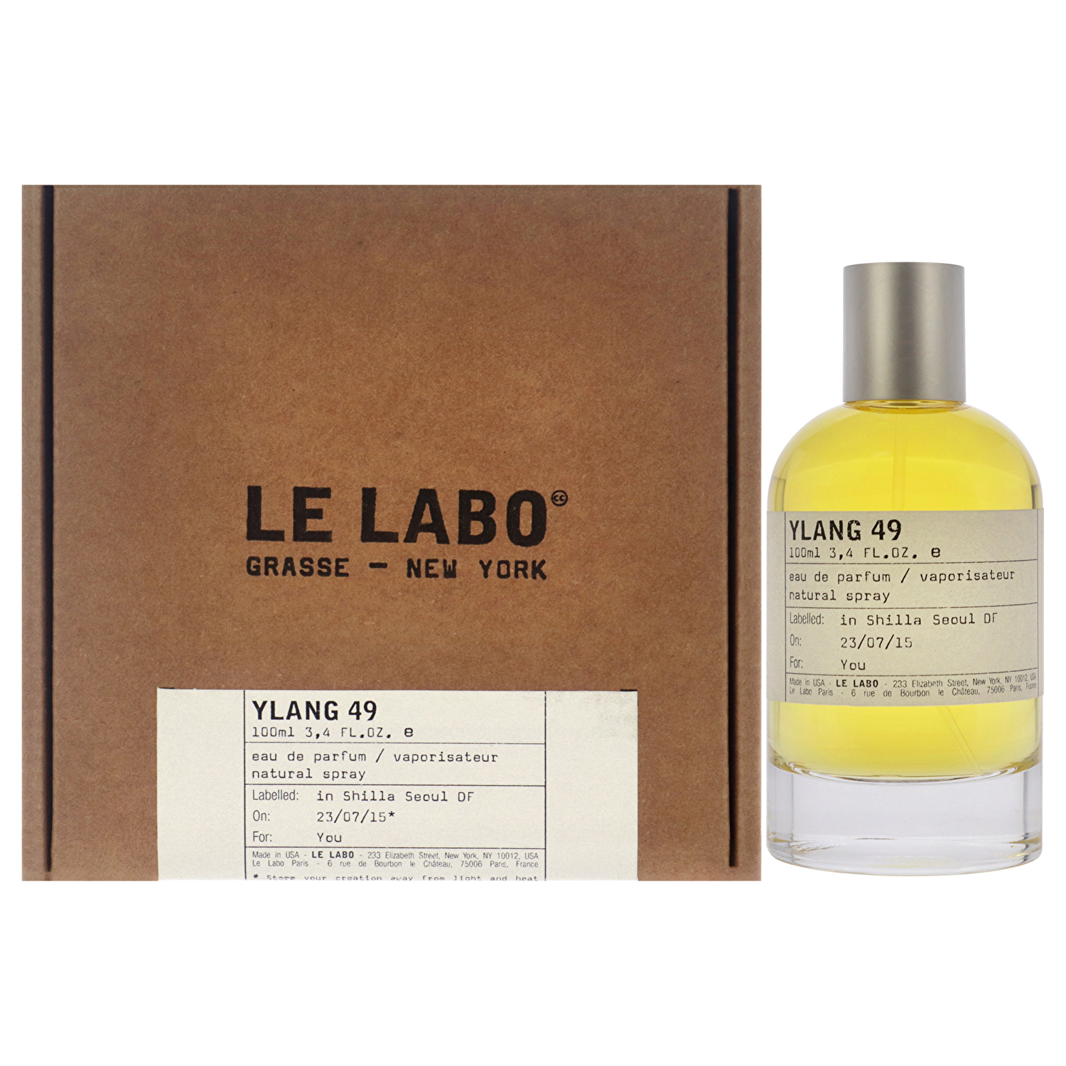 Le Labo Ylang 49 For Unisex 100ml | Cosmetics Now 日本